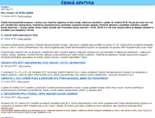 Tablet Screenshot of ceska-apatyka.cz
